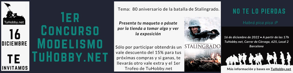 1er Concurso de modelismo TuHobby.net