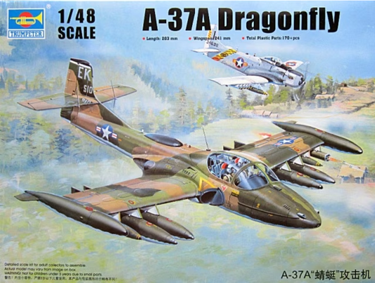 1/48 A-37A Dragonfly. Vietnam War