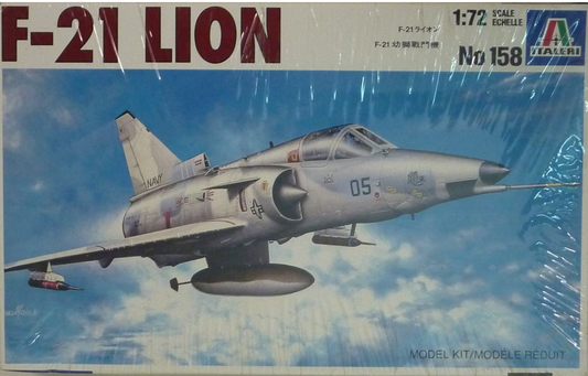 1/72 Avión F-21 Lion. Italeri