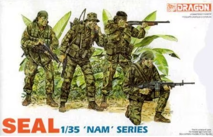 1/35 SEAL, 'Nam' Series. US Navy Seals. Vietnam War
