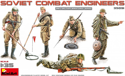 1/35 Soviet Combat Engineers de Miniart