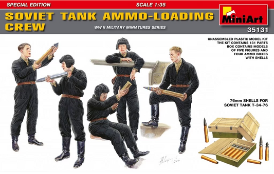 1/35 Soviet Tank Ammo-Loading Crew Special Edition de Miniart