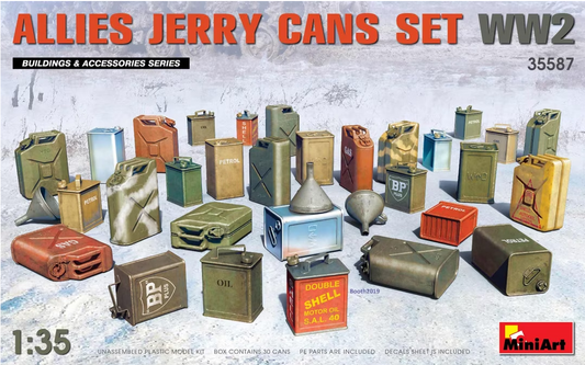 1/35 Allies Jerry Cans Set WWII de Miniart