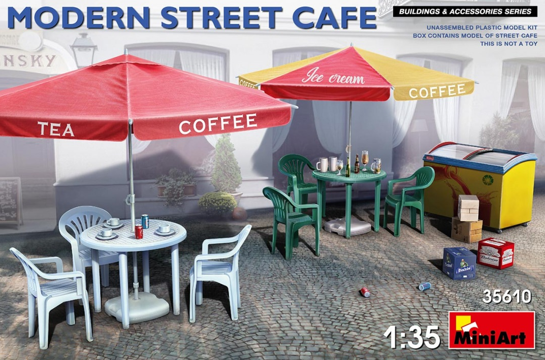 1/35 Modern Street Cafe de Miniart