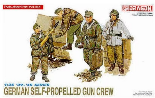 1/35 German Self-Propelled Gun Crew