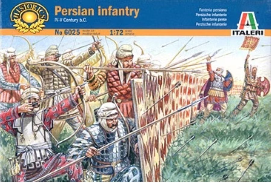 1/72 Persian Infantry. IV-V centuries BC