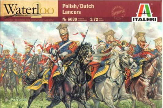 1/72 Polish-Dutch Lancers. Napoleonic Wars. Waterloo