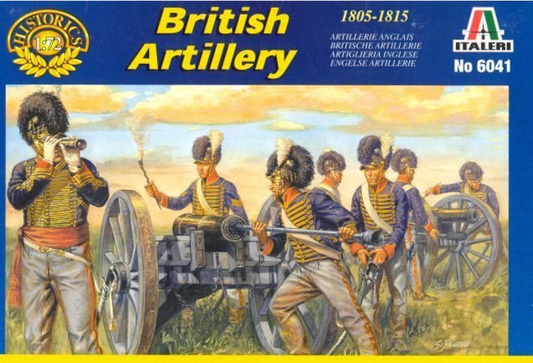 1/72 British Artillery. Napoleonic Wars. Waterloo
