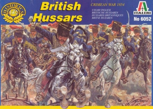 1/72 British Hussars. Crimean War. Italeri