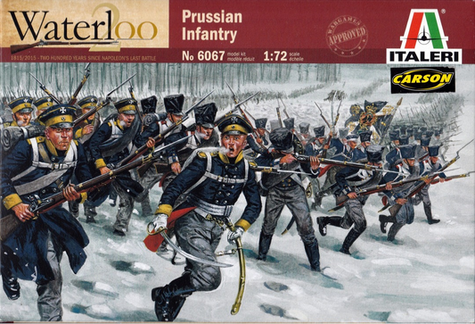 1/72 Prussian Infantry. Napoleonic Wars. Waterloo