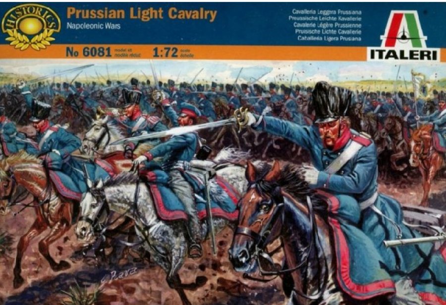 1/72 Prussian Light Cavalry. Napoleonic Wars. Waterloo