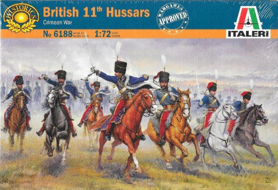 1/72 British 11th Hussars. Crimean War. 11º Husares británicos guerra de Crimea