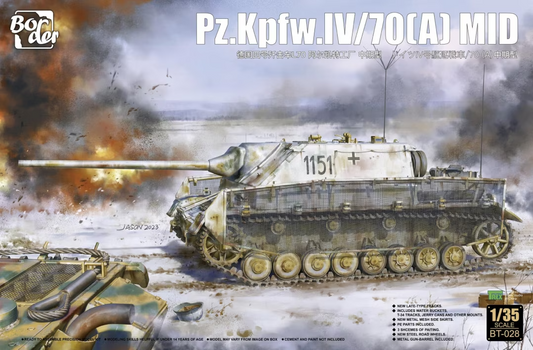 1/35 Pz.Kpfw. IV L/70(A) MID Production. Border Model