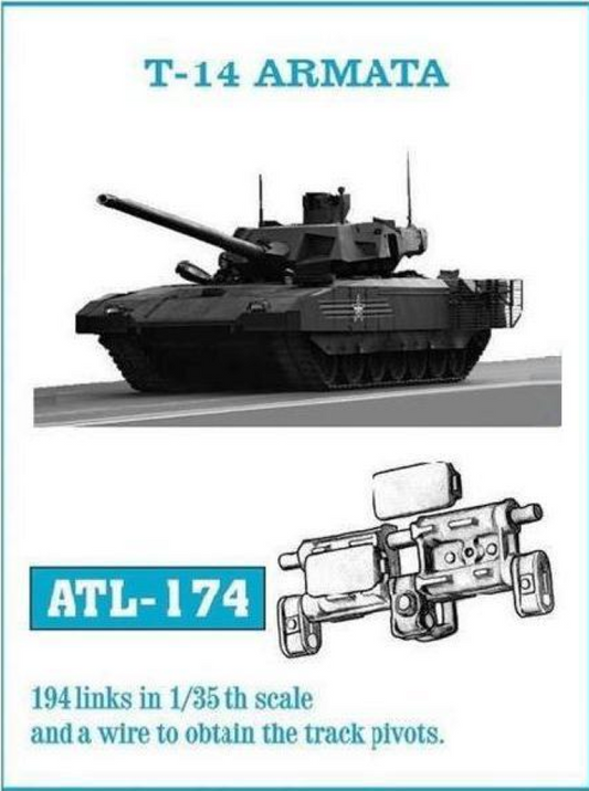 1/35 Cadenas Metalicas Friul para el Tanque T-14 ARMATA