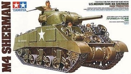 1/35 U.S. Medium Tank M4 Sherman Early Production