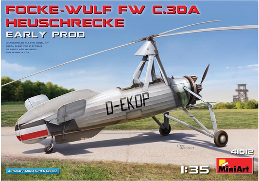 1/35 Avión Focke-Wulf FW C.30A Heuschrecke Early Production