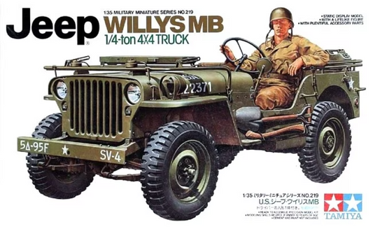 1/35 Jeep Willys MB 1/4ton 4X4 Truck