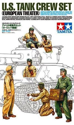 1/35 U.S. Tank Crew Set WWII