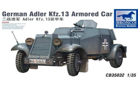 German Armoured Car Kfz.13 Adler