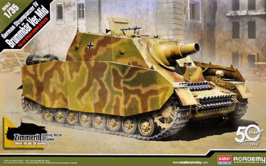German Strumpanzer IV Brummbar Version Mid