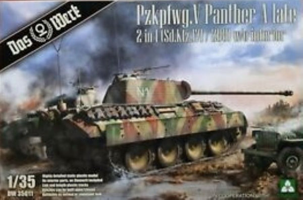 Pz.Kpfw.V Sd.Kfz. 171 Panther Ausf. A (Late Version) 2 in 1