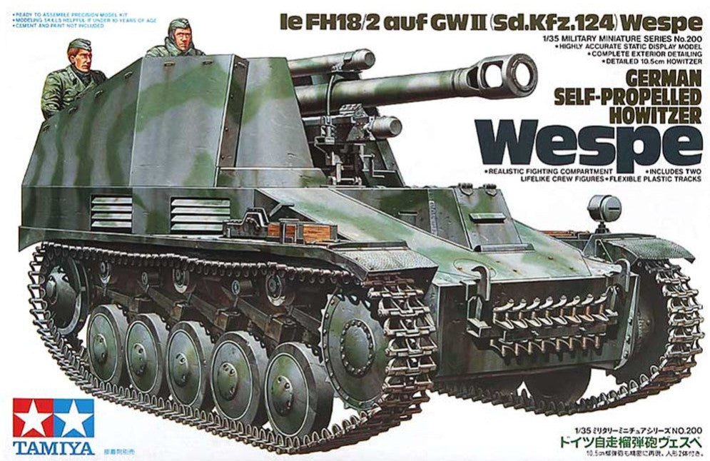 German Self-Propelled Howitzer - Wespe