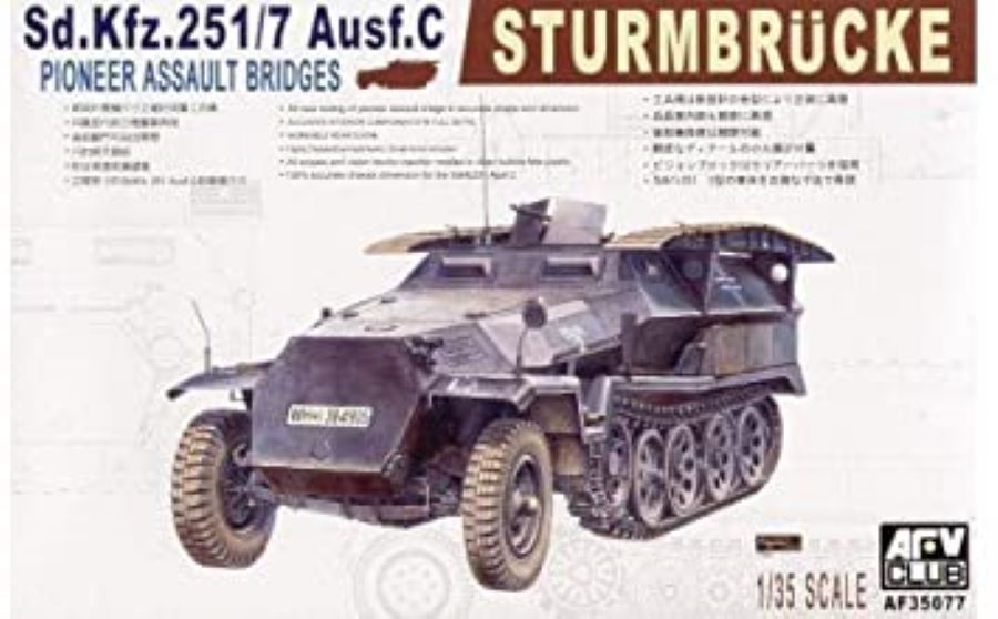 German Sd.Kfz.251/7 Ausf.C "Sturmbrücke"