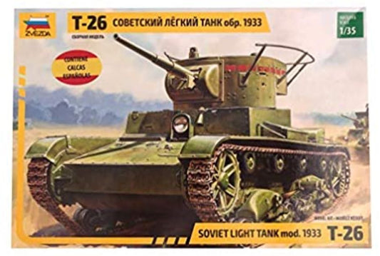 Soviet Light tank T-26 Guerra Civil Española
