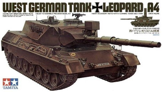West German Tank Leopard A4