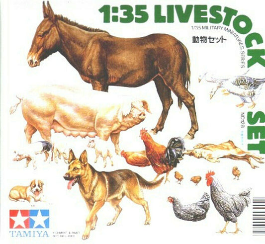 1/35 Livestock Set de animales de granja