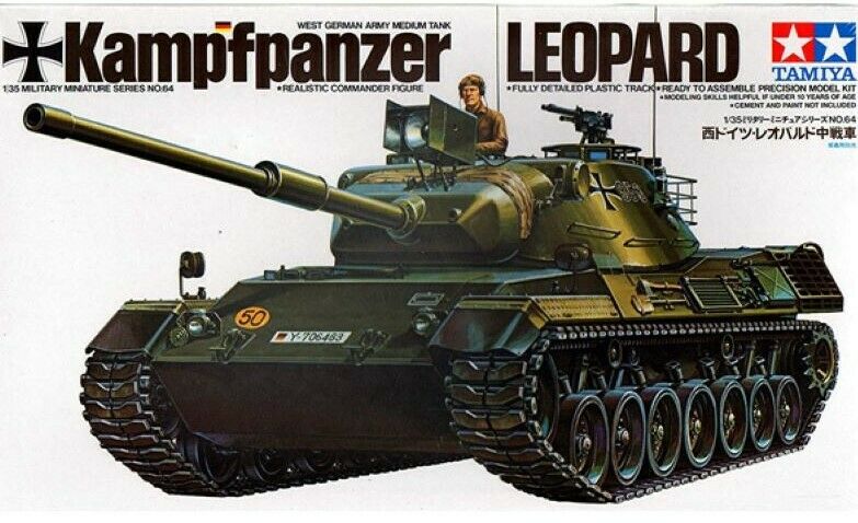 Kampfpanzer Leopard West Germany Tank