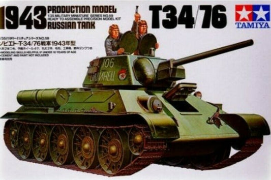 Russian Tank T34/76 1943 Production Model