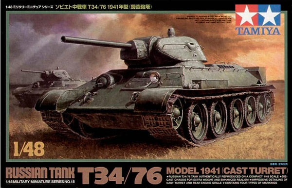 Russian Tank T34/76 Model 1941 (Cast Turret)
