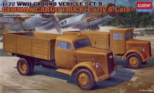 German Cargo Truck (Early and Late versions)