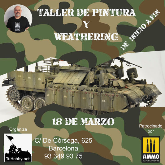 Taller de pintura y weathering por Xavi Tapias 18/03/2023