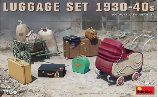1/35 Luggage Set 1930-40s Miniart