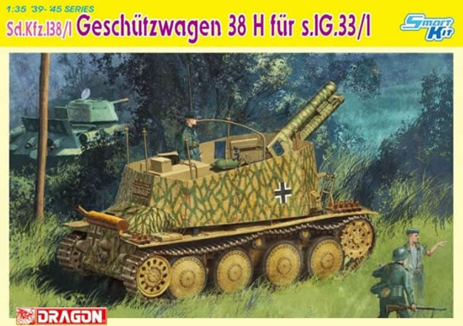 Maqueta Tanque Alemán Sd.Kfz.138/1 Geschutzwagen 38 H fur s.IG.33/1