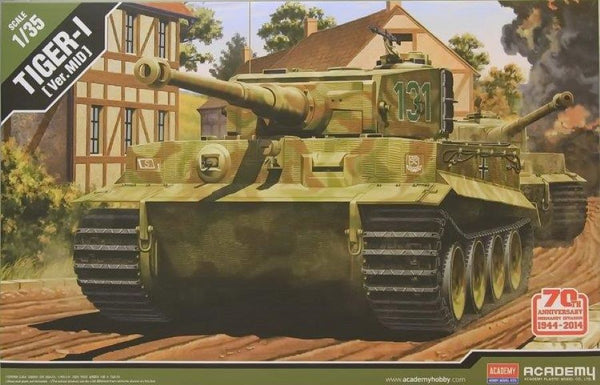 German Tiger I Mid Version. "70 ANNIVERSARY 1944"
