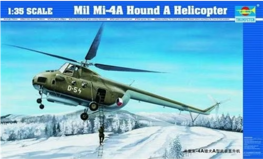 Mil Mi-4A Hound A. Helicopetro de carga Sovietico