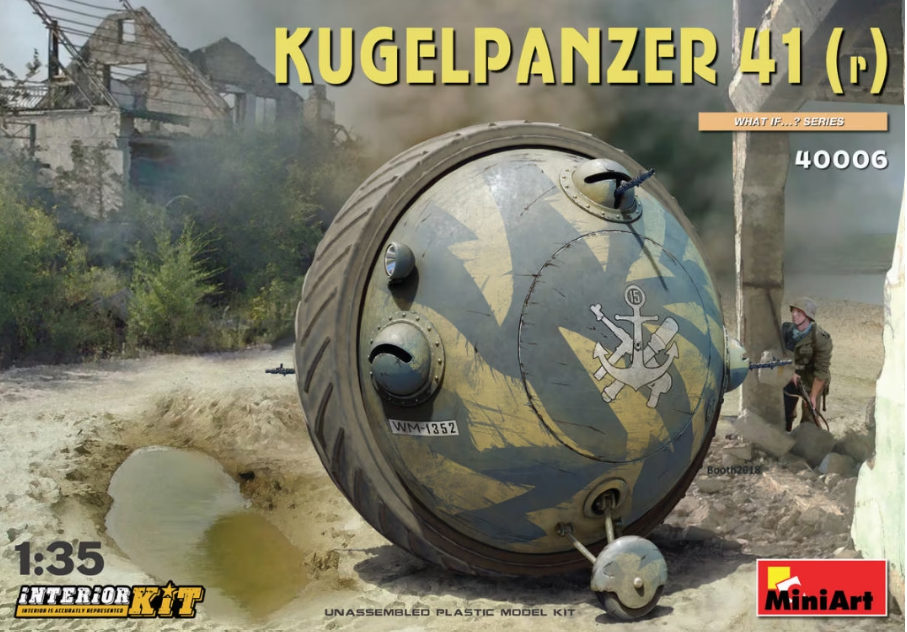 1/35 Kugelpanzer 41(r) with Interior Kit Maqueta de Miniart