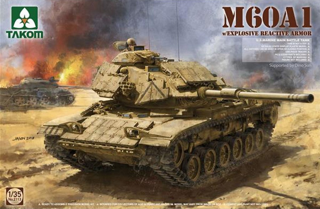 M60A1 W/ERA w/explosive reactive armor