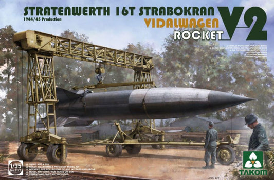 Stratenwerth 16T Strabokran Vidalwagen V2 Rocket