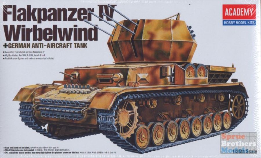 Flakpanzer IV Wirbelwind. German WWII Anti-Aircraft Tank
