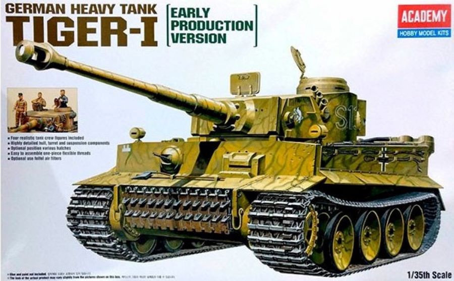 Tiger I Early Version with figures. German Heavy Tank