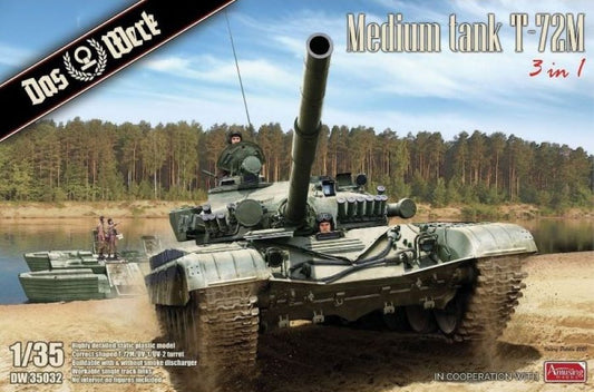 Medium Tank T-72M. Tres tipos de torreta diferentes T-72M / ÜV-1 / ÜV-2