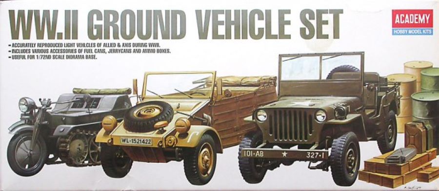 Light Vehicles Of Allied & Axis During WWII. Ground Vehicles Series 1