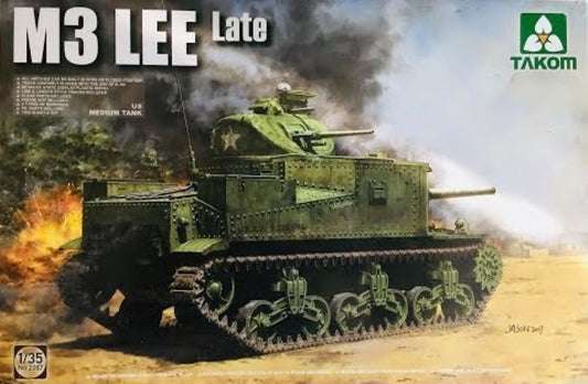 US Tank M3 Lee Late. Tanque Americano Segunda Guerra Mundial